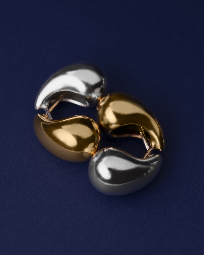 Kolczyki sztyfty łezki